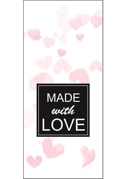 Madewith Love Yazılı Kart 50 Adet