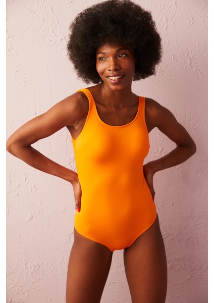 Açık Turuncu Basic Sport Mayo modelleri