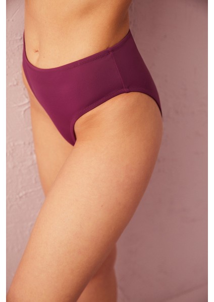 Mor Basic Cover Bikini Altı