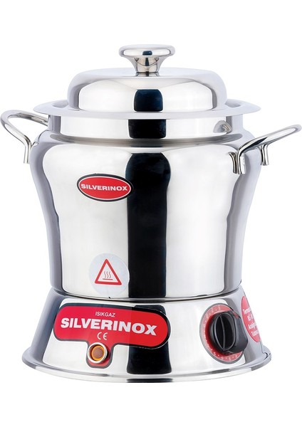 Silverinox Elektrikli Çikolata Sos Potu - Iskender Sosluk