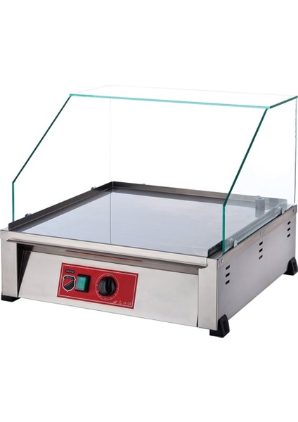 Silverinox Endüstriyel Elektrikli Börek Teşhir Benmarisi