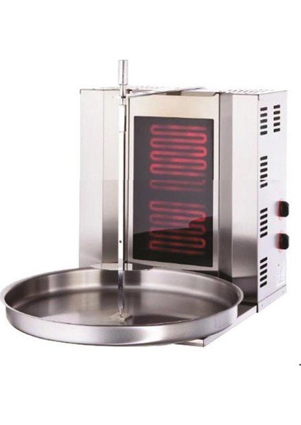 Silverinox Elektrikli 2 Radyanlı Döner Ocağı Makinesi fiyatları