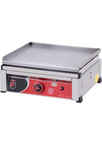 Silverinox Endüstriyel 50 Lik Doğalgazlı 50 cm Pleyt Izgara