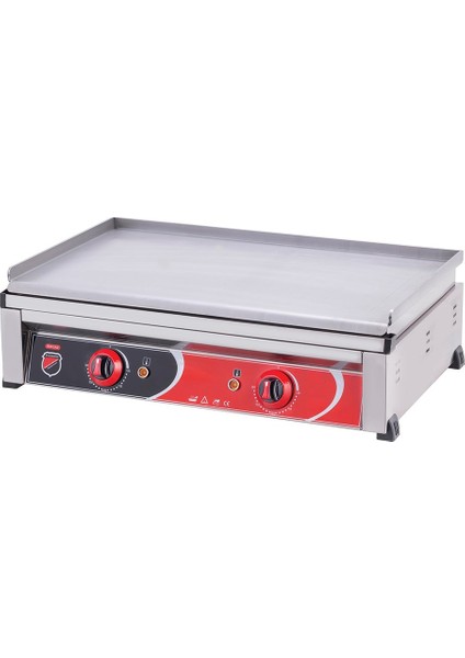 Silverinox Endüstriyel 70 Lik Elektrikli 70 cm Pleyt Izgara