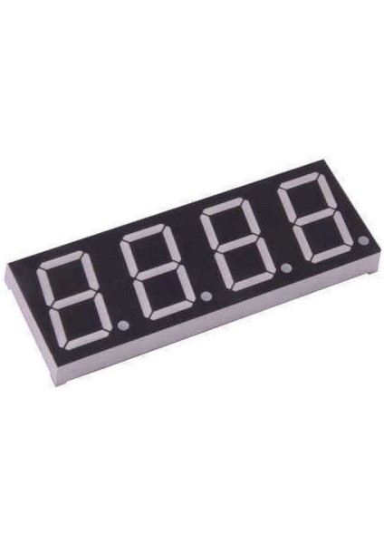 Sanec 9,2mm Katot Kırmızı Display 4'lü
