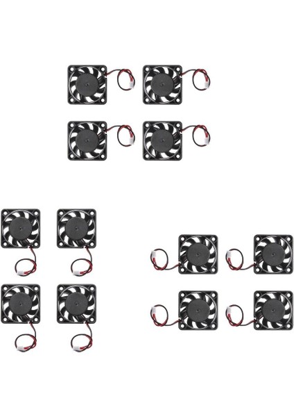 Paketi 12 12 V 3pin 40MM Mini 4 cm Fan Sessiz Bilgisayar Soğutucu Soğutma Fanı Pc (Yurt Dışından)