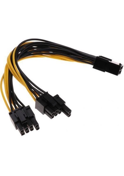 4x Pcı-E 8 Pin 2x 8 Pin / Pcıe 8 Pin-2x (6 + 2pin) Grafik Video Kartı Güç Kablosu (Yurt Dışından)