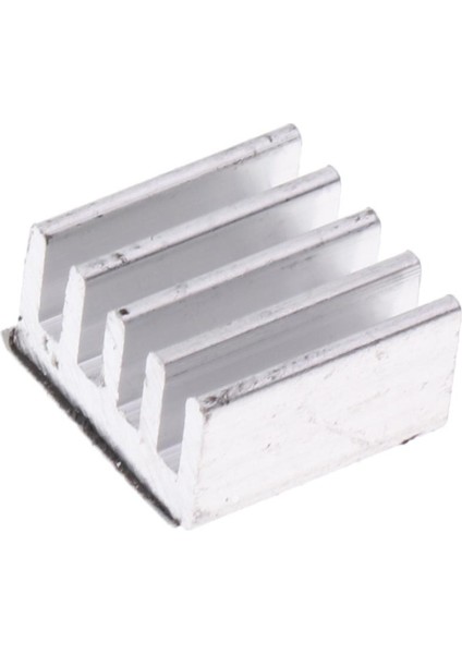 2x 50 Adet Alüminyum Kare Soğutucu Soğutma Soğutucu Fin 8.8X8.8X5MM Gümüş (Yurt Dışından)