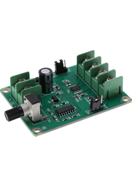 9-12V Dc Fırçasız Motor Sürücü Kurulu Sabit Sürücü 3/4 Tel Yeşil (Yurt Dışından)