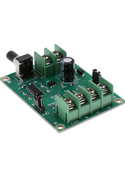 9-12V Dc Fırçasız Motor Sürücü Kurulu Sabit Sürücü 3/4 Tel Yeşil (Yurt Dışından)