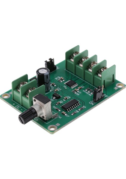 9-12V Dc Fırçasız Motor Sürücü Kurulu Sabit Sürücü 3/4 Tel Yeşil (Yurt Dışından)