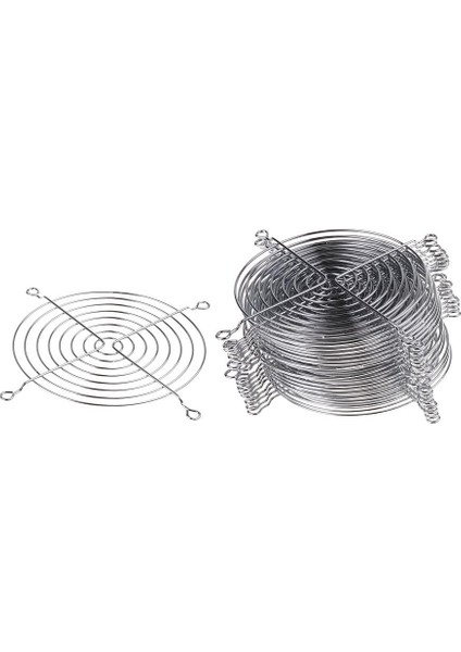 20 Adet 12 cm Metal Soğutma Fanı Parmak Guard Koruyucu Izgara Pc Bilgisayarlar Için (Yurt Dışından)