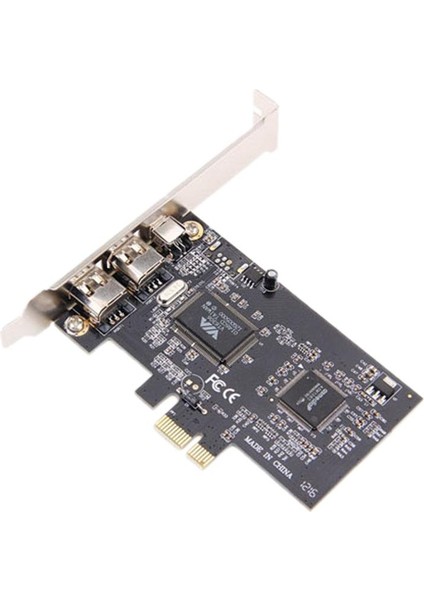 Pcı-E Firewire Ieee 1394 3 Port Denetleyici Masaüstü Bilgisayar Için Bağlantı Noktası Adaptörü (Yurt Dışından)