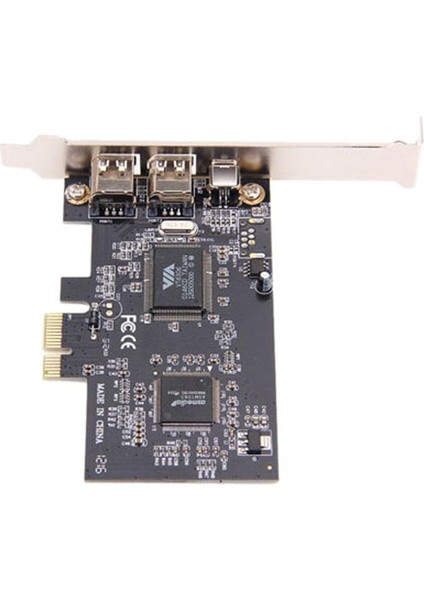 Pcı-E Firewire Ieee 1394 3 Port Denetleyici Masaüstü Bilgisayar Için Bağlantı Noktası Adaptörü (Yurt Dışından)