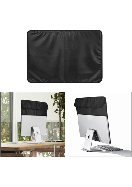 Monitör Toz Kapağı LED Panel Koruyucu Uyumlu Imac Pc Siyah Için Uygun (Yurt Dışından)