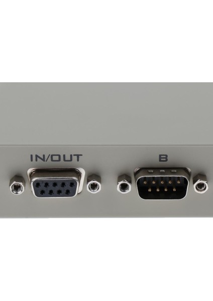 RS232 2port Seri 9pin Anahtarı Manuel Seçici Kutu (Yurt Dışından)