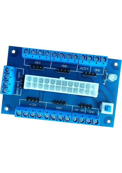 2x 24/20 Pin Atx Dc Güç Kaynağı Breakout Modülü (Yurt Dışından)