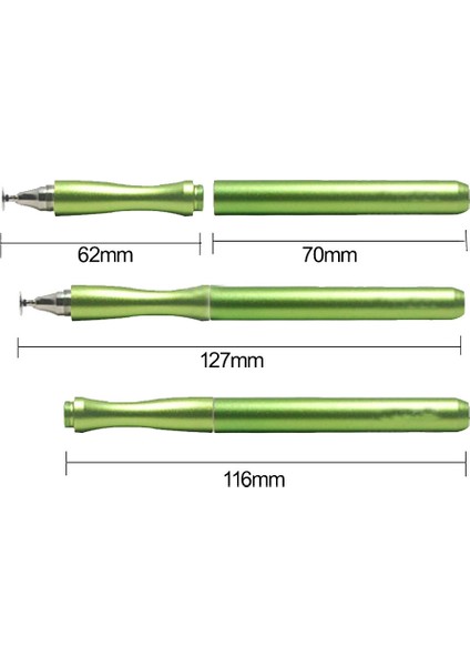 Alüminyum Gövde Stylus Mini Tablet Evrensel Mavi Için Dokunmatik Ekran Kalem (Yurt Dışından) modelleri
