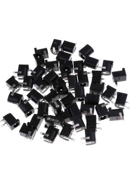 50X Dc Soket DC-005 Güç Soketi 5.5mm * 2.5mm 3pin Pcb Dağı Bağlayıcı (Yurt Dışından)