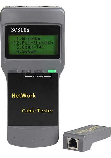 SC8108 Ağ Tel Test Cihazı Uzunluğu Kablo Test Metre Ölçümü (Yurt Dışından)