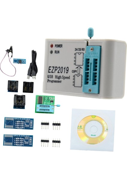 EZP2019 Yüksek Hızlı USB Spı Programcı Desteği 24 25 26 93 Eeprom Flash Bıos (Yurt Dışından)