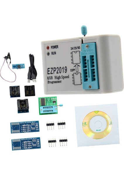 EZP2019 Yüksek Hızlı USB Spı Programcı Desteği 24 25 26 93 Eeprom Flash Bıos (Yurt Dışından)