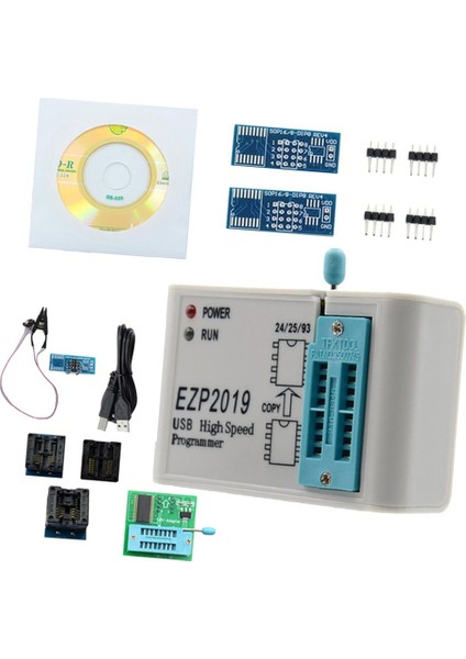 EZP2019 Yüksek Hızlı USB Spı Programcı Desteği 24 25 26 93 Eeprom Flash Bıos (Yurt Dışından)