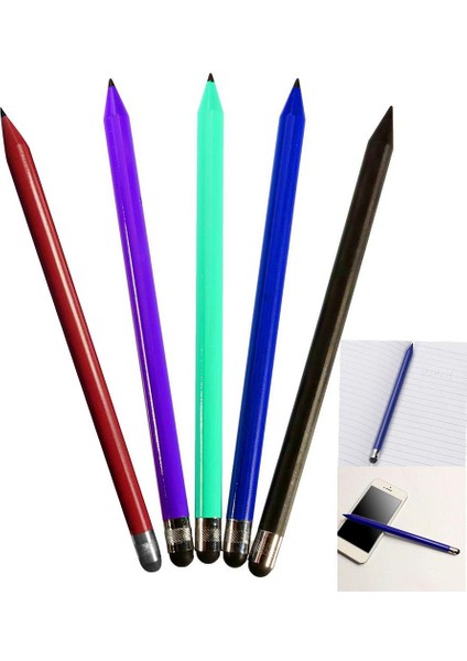 2pack Evrensel Kalem Dokunmatik Ekran Stylus Kalem Siyah + (Yurt Dışından)