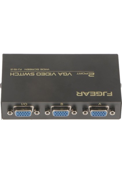1 Monitör 2 Adet 2 Port 2 1 Out VGA Monitör Paylaşımı Anahtarlama Şalteri Kutusu (Yurt Dışından)