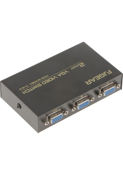 1 Monitör 2 Adet 2 Port 2 1 Out VGA Monitör Paylaşımı Anahtarlama Şalteri Kutusu (Yurt Dışından)