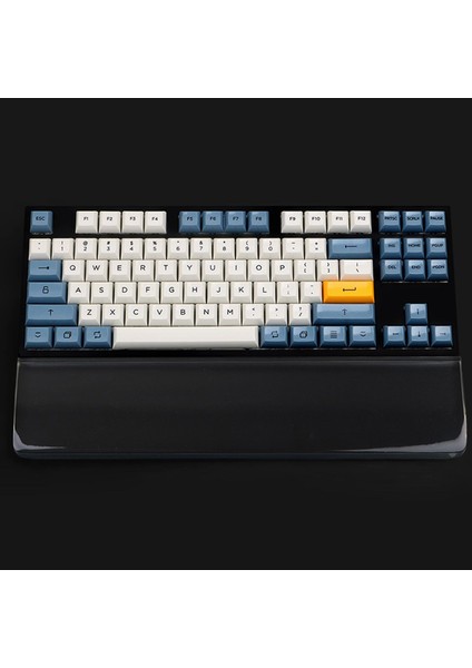 Kaymaz Ergonomik El Dinlenme Pedi Mekanik Klavye Reçine Bilek Dinlenme Office Siyah Küçük (Yurt Dışından)