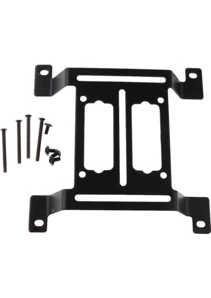2 Adet 12 cm Su Soğutma Radyatörü Destek Tutucu Su Pompası Braketi Metal (Yurt Dışından)