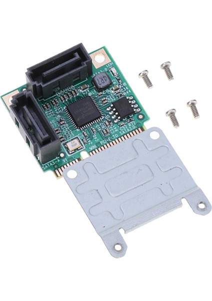 - 2 Bağlantı Noktası Sata 3.0 Iıı 6gb / S Genişletme Kartı Braketi (Yurt Dışından)