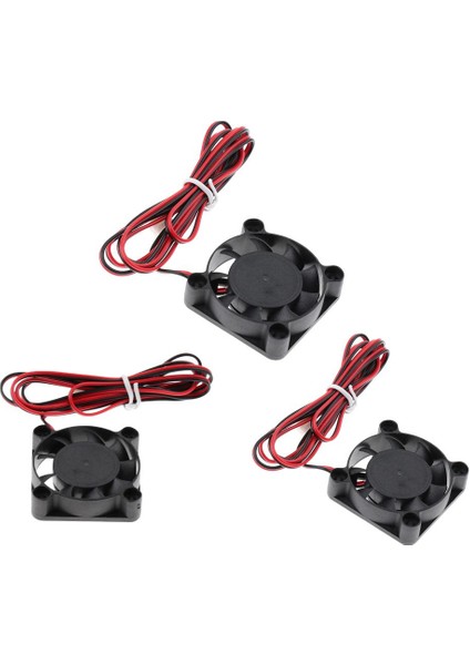 2x -Sileent 24 V 40MM x 40MM x 10MM Dc Fırçasız Soğutucu Fan 3D Yazıcı (Yurt Dışından)