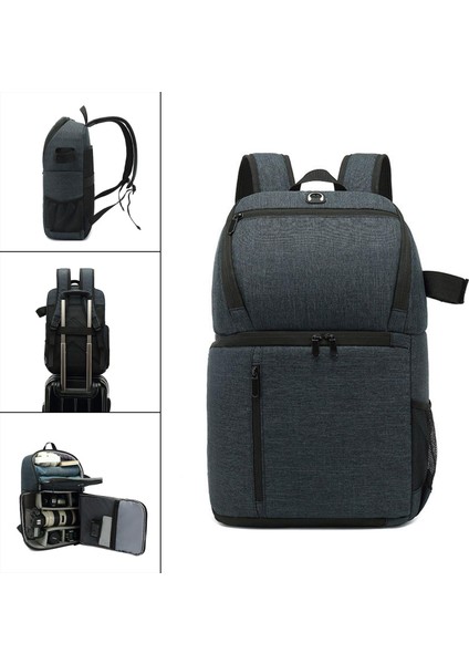 Fotoğrafçılar Tripod Için Kamera Sırt Çantası Lens Koruma Hafif (Yurt Dışından)