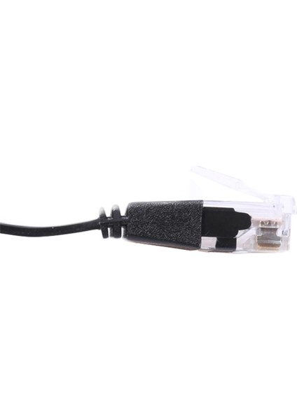 Düz Ethernet Cat6 Ağ Kablosu Yama Kurşun RJ45 Akıllı Tv / Ps4 / 3.3ft 1m Için (Yurt Dışından)