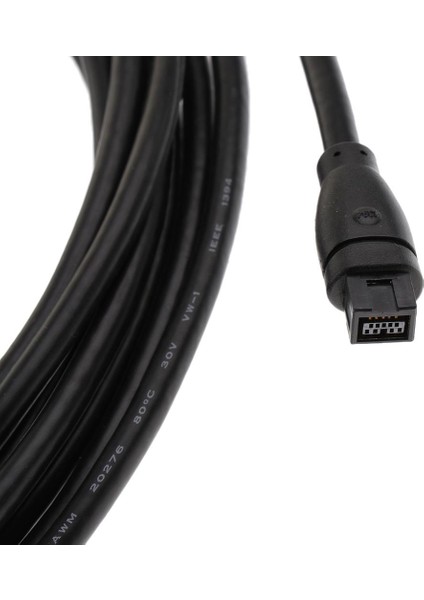 Firewire 800 1394B Kablo 9-Pin Erkek 9-Pin 800 Mbps Kablo 5m 5m (Yurt Dışından)