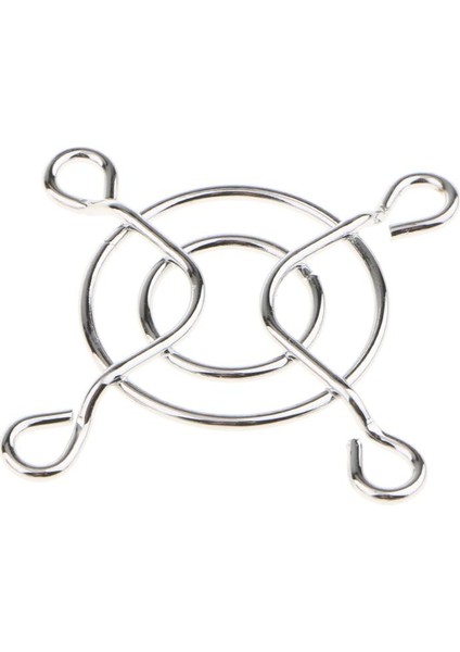 40X40MM Pc Kılıf Soğutma Fan Koruyucu Metal Parmak Guard Izgara Kapak-Gümüş (Yurt Dışından)
