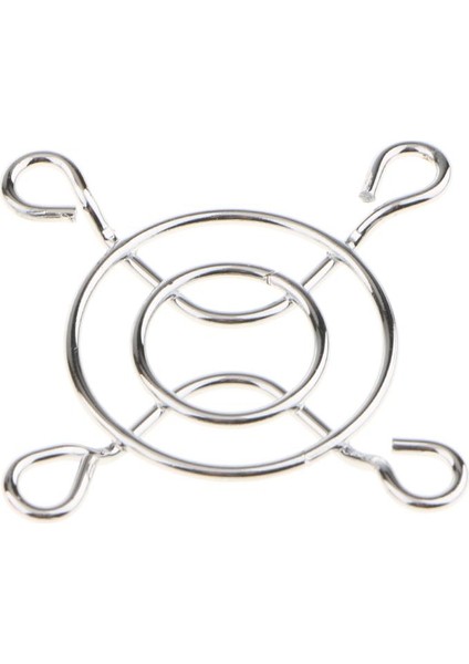 40X40MM Pc Kılıf Soğutma Fan Koruyucu Metal Parmak Guard Izgara Kapak-Gümüş (Yurt Dışından)