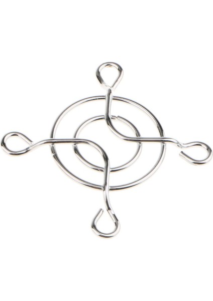 40X40MM Pc Kılıf Soğutma Fan Koruyucu Metal Parmak Guard Izgara Kapak-Gümüş (Yurt Dışından)