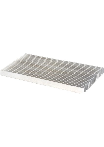 300X140X20MM Alüminyum Soğutucu Radyatör - Gümüş (Yurt Dışından)
