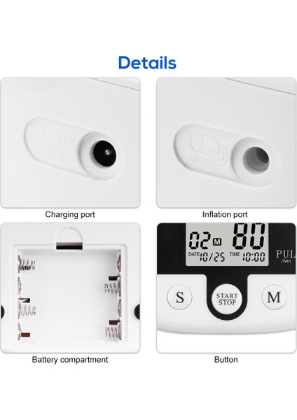 Sağlık Portabl Üst Kol Bilek Otomatik Monitör(Yurt Dışından) indirimleri