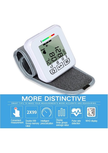 Tonometer Otomatik Dijital Kan Basıncı Monitörü