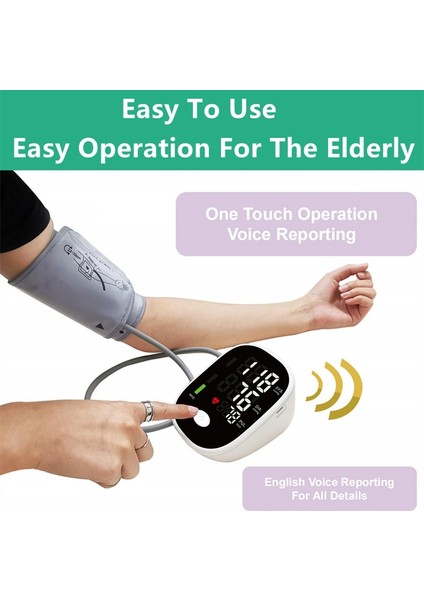 Tıbbi Dijital Büyük Ekran Kol Kan Basıncı Monitörü(Yurt Dışından) indirimleri