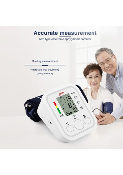 Kan Basıncı Monitörü Taşınabilir Tonometer Ev Kol Bandı