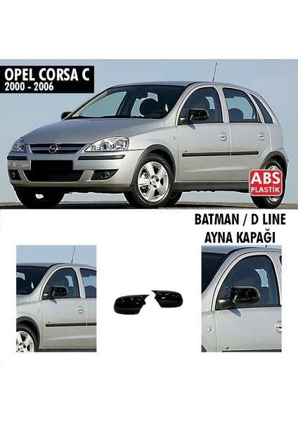 Yarasa Ayna Kapağı Opel Corsa C 2000-2006 / AYKAY077