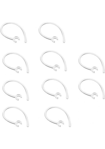 2x 10 Parça Bluetooth Kulaklık Için Loop Klip Değiştirme 5.6mm F Net (Yurt Dışından)