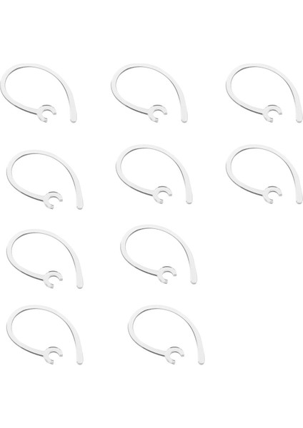 2x 10 Parça Bluetooth Kulaklık Için Loop Klip Değiştirme 5.6mm F Net (Yurt Dışından)