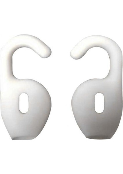 2x 1 Çift Silikon Kulak Ipuçları Kulaklık Kapak Jabra Boost White (Yurt Dışından)
