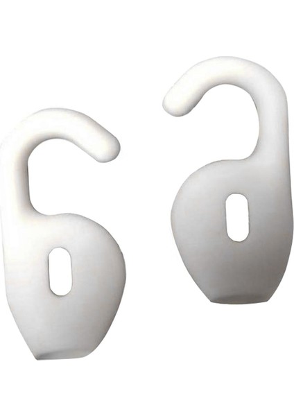 2x 1 Çift Silikon Kulak Ipuçları Kulaklık Kapak Jabra Boost White (Yurt Dışından)